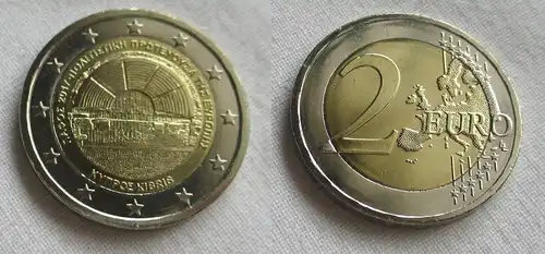 2 Euro Münze Zypern 2017 European Capital Of Culture (159290)