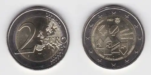2 Euro Bi-Metall Münze Portugal 2017 150 Jahre Polizeidienst (143135)