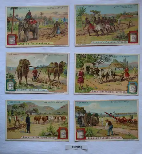 4/122818 Liebigbilder Serie Nr. 606 Der Pflug 1904
