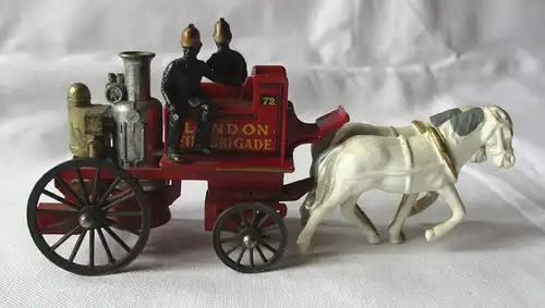 Matchbox Lesney Nr. Y4 Shand Mason Horse Drawn Fire Engine Feuerwehr (110078)