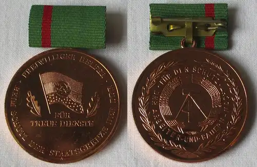 DDR Medaille Treue Dienste freiw. Helfer beim Schutz der Staatsgrenze (112722)
