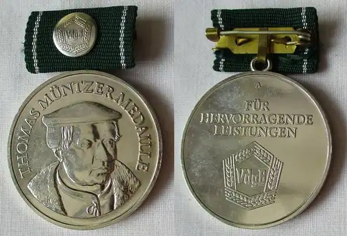 DDR Thomas Müntzer Medaille VdgB Vereinigung gegenseitigen Bauernhilfe (118503)