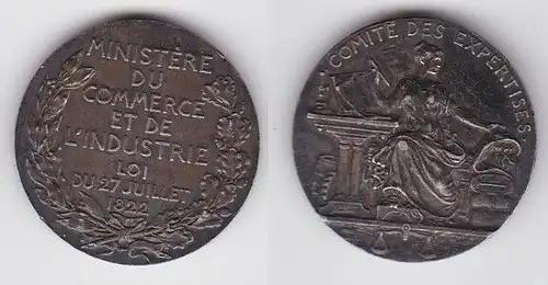 III REPUBLIC Médaille, Comité des expertises 1822 Argent (133620)