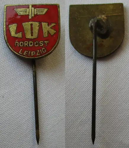 DDR Anstecknadel Mitgliedsabzeichen BSG Lokomotive Leipzig-Nordost (155499)