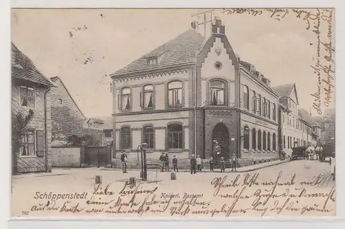 95930 Ak Schöppenstedt kaiserliches Postamt 1905