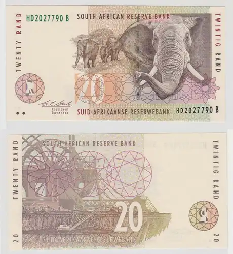 20 Rand Banknote Südafrika South African Reserve Bank 1993 P.124a (154042)