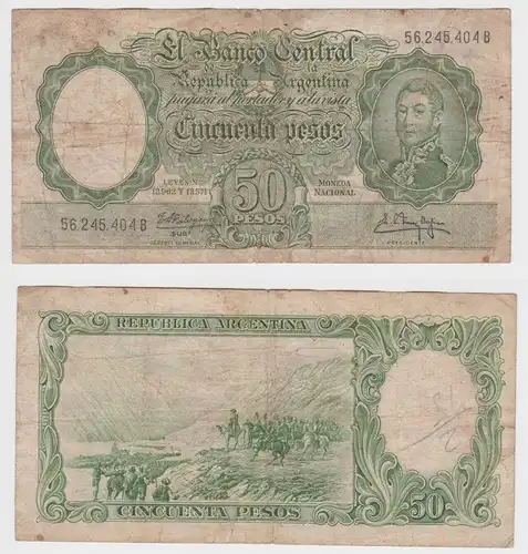 50 Pesos Banknote Argentinien Argentina Pick 271 (153960)