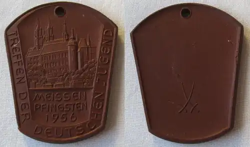 DDR Medaille Treffen der deutschen Jugend - Meissen Pfingsten 1956 (145563)