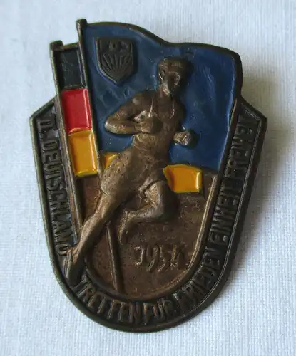 DDR Massensportabzeichen II. FDJ Deutschlandtreffen Berlin 1954 (134021)