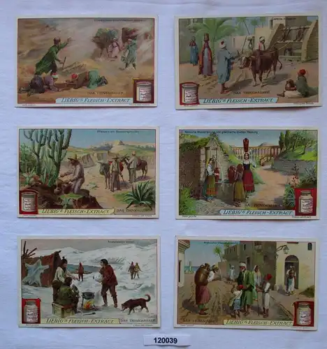 4/120039 Liebigbilder Serie Nr. 740 Das Trinkwasser 1908