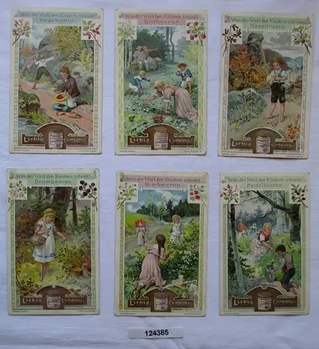 4/124385 Liebigbilder Serie Nr. 516 Was der Wald den Kindern schenkt 1901