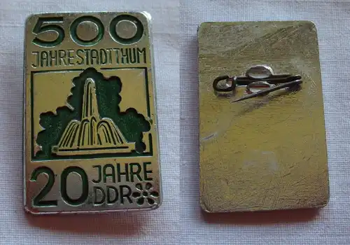 DDR Abzeichen 500 Jahre Stadt Thum 20 Jahre DDR 1969 (149589)