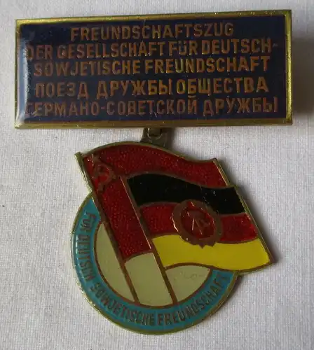 DDR Abzeichen Auszeichnungsreise Freundschaftszug GDSF Deutsch-Sowjet (115006)