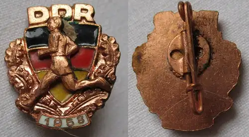DDR Abzeichen der Sportklassifizierung 1958 in Bronze (135439)