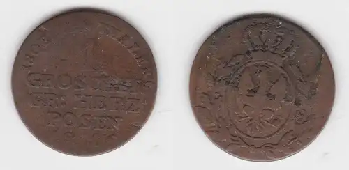 1 Goscher Bronze Münze Groß Herzogthum Posen 1816 (142163)