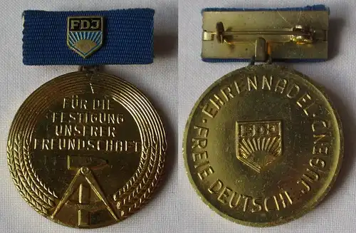 DDR Ehrennadel der FDJ für die Festigung unserer Freundschaft (161354)