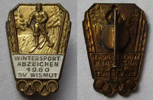 DDR Wintersportabzeichen 1960 SV Wismut (161237)
