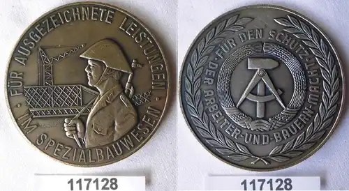 DDR Medaille NVA für ausgezeichnete Leistungen im Spezialbauwesen (117128)