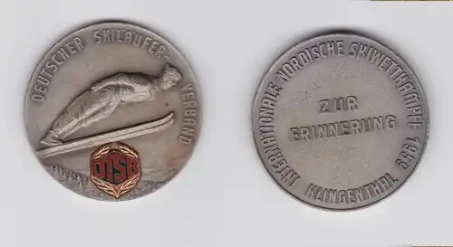 DDR Medaille Internationale Nordische Skiwettkämpfe Klingenthal 1959. (117186)