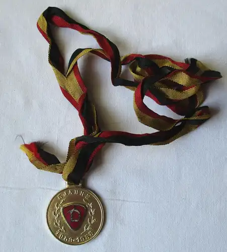 DDR Abzeichen Plakette Medaille 5 Jahre Dynamo (MfS stasi) 1953 - 1958 (134938)