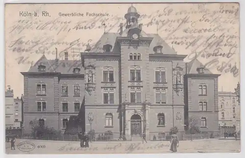 901513 AK Köln am Rhein - Gewerbliche Fachschule 1906
