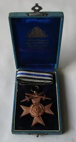 Bayern Militärverdienstkreuz 3.Klasse mit Schwertern 3.Form im Etui (124600)