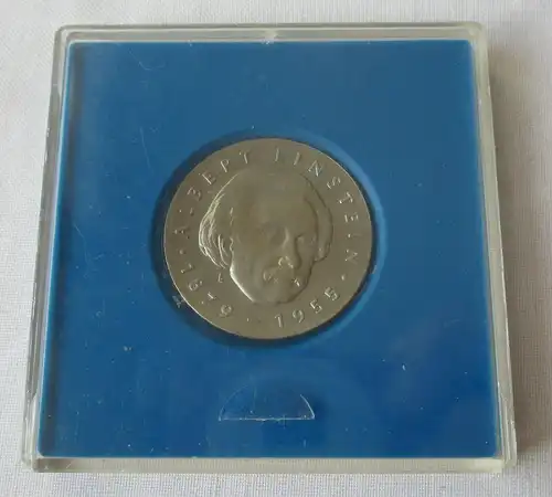 DDR Gedenk Münze 5 Mark Albert Einstein 1979 Stgl. (156117)