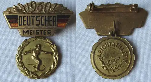 DDR Abzeichen Sport Deutscher Meister 1960 in der Leichtathletik (162709)