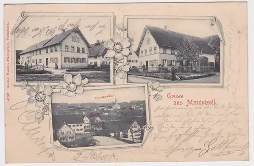 38104 Mehrbild Ak Gruß aus Mindelzell Ortsansichten 1904