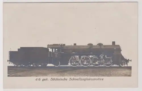900781 Ak 4/6 gek. Sächsische Schnellzuglokomotive