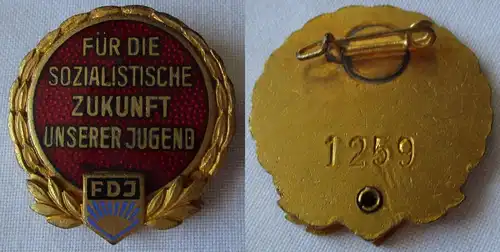 DDR Ehrennadel der FDJ für die sozialistische Zukunft unserer Jugend (154160)