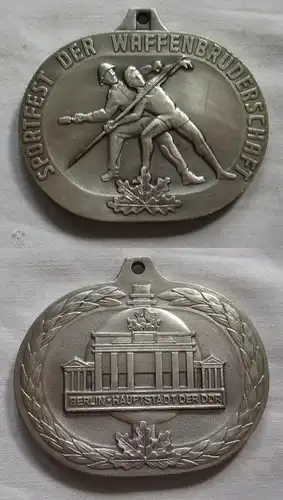 DDR Medaille Sportfest der Waffenbrüderschaft Berlin Hauptstadt der DDR (151084)