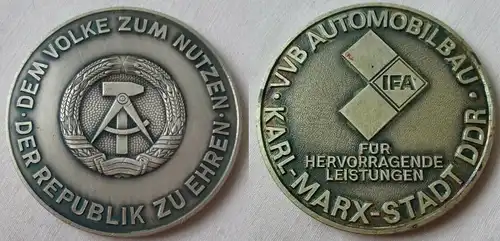 DDR Medaille VVB Automobilbau Karl-Marx-Stadt hervorragende Leistung IFA /108566
