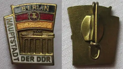 emailliertes DDR Abzeichen Berlin Hauptstadt der DDR (145939)