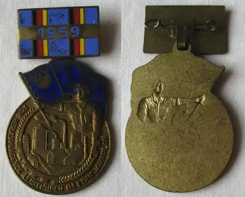 DDR Medaille für hervorragende Leistungen im Fünfjahrplan 1959 (154237)