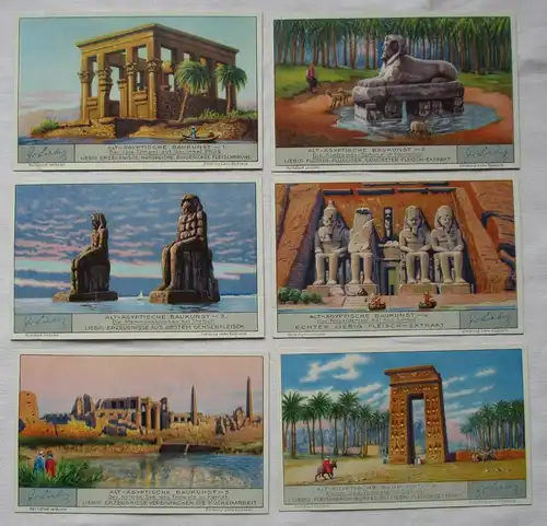 Liebigbilder Serie Nr. 999 Alt-Ägyptische Baukunst 1930 (4/122562)