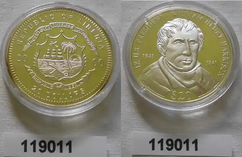 20 Dollar Liberia 2000 IX.US Präsident William Henry Harrison 1841-1841 (119011)