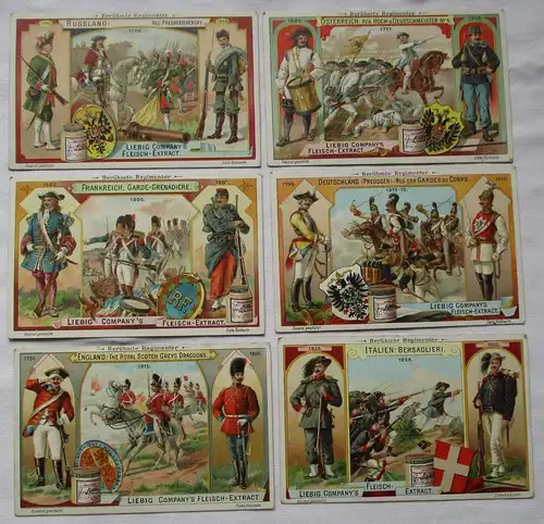 Liebigbilder Serie Nr. 454 Berühmte Regimenter 1900 (5/123906)