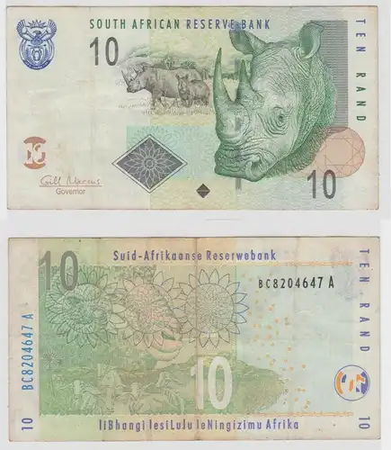 10 Rand Banknote Südafrika South African Reserve Bank 2005 P.128 (124915)