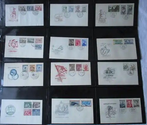 157173 schöne hochwertige Briefmarkensammlung plus Briefe Tschechoslowakei