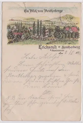 61239 Ak Erichsruh a. Bentherberg bei Hannover 1898