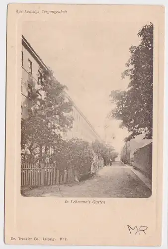 64105 Ak Aus Leipzigs Vergangenheit - In  Lehmann's Garten um 1900