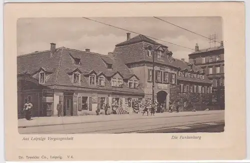 04530 Ak Aus Leipzigs Vergangenheit - Die Funkenburg um 1900