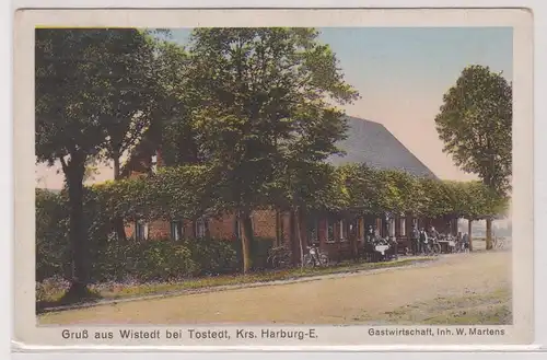 900414 Ak Gruß aus Wistedt bei Tostedt Gastwirtschaft um 1940