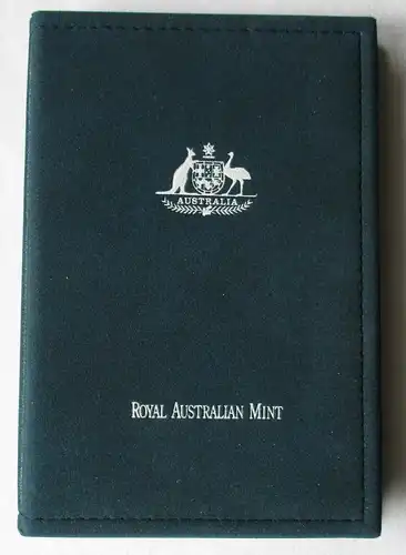 KMS Kursmünzsatz Australien 1997 polierte Platte OVP (134739)