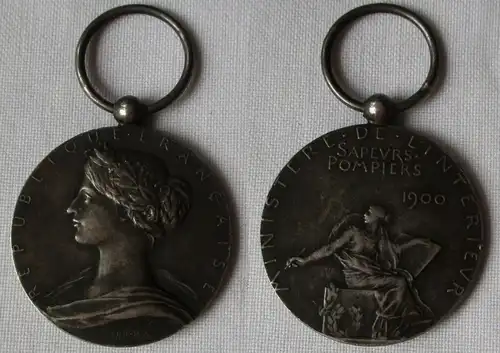 Medaille Ministere de l'Interieur Sapeurs Pompiers 1900 Innenministerium /154096