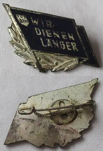 DDR Ehrenabzeichen "Wir dienen länger" FDJ 1961 emailliert (129158)