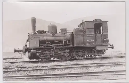 900595 Bellingrodt Foto Ak Tenderlokomotive 897314 um 1930