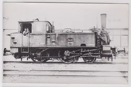 59992 Bellingrodt Foto Ak Tenderlokomotive 707007 um 1930