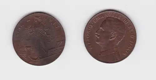 2 Centesimi Kupfer Münze Italien 1914 (121698)